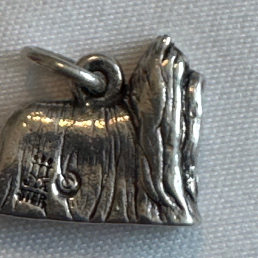 James Avery Rare Retired Afghan Hound Charm